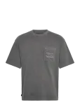 Timberland - Gd Heavyweight Chest Pocket Tee Blackened Pearl - L&uuml;hikeste varrukatega - S