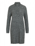 Vila - Vinynni Highneck L/S Knit Dress/Bfs - L&uuml;hikesed kleidid - XXL