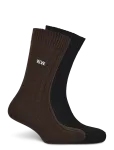 WOOD WOOD - Wwdakota 2 Pack Sock 25330 - Tavalised sokid - 39-42