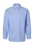 Selected - Slhslim-Lux Oxford Shirt Ls Spread Noos - Oxfordi s&auml;rgid - XXL