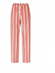 STINE GOYA - Striped Embroidered Cotton, Gathered Boxer Pants - Sirge s&auml;&auml;rega - L