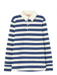 THE ANIMALS OBSERVATORY - Stripes Navy Eel Polo Shirt - Pikkade varrukatega polos&auml;rgid - 10 Y
