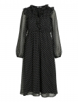 Vila - Viharley L/S Midi Dress - P&otilde;lveni ja midi - 38