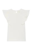 Creamie - Top Ns Flounce - L&uuml;hikeste varrukatega - 134