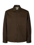 Selected - Slmotto Tate Heavy Twill Overshirt Noos - Pealiss&auml;rgid - M