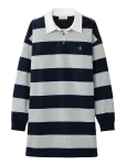Calvin Klein Jeans - Ls Varsity Stripe Mini Polo Dres - L&uuml;hikesed kleidid - M