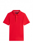Tommy Hilfiger - Interlock Rwb Polo Ss - L&uuml;hikeste varrukatega polos&auml;rgid - 128