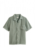 Gant - Reg Gmnt Dyed Linen Ss Camp Shirt - L&uuml;hikeste varrukatega s&auml;rgid - XXXL