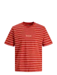 Jack & Jones - Jornorrebro Stripe Tee Ss Cn Ln - L&uuml;hikeste varrukatega - M