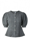 Pieces - Pcsilly Ss Puff Knit Cardigan Noos Bc - Kardiganid - M