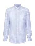 Seidensticker - Linen Shirt Regular - Linased s&auml;rgid - 46