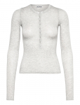 Weekday - Slim Long-Sleeved Henley Top - Pikkade varrukatega - XL