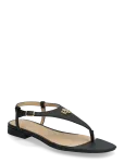 Lauren Ralph Lauren - Everley Ii Crosshatch Leather Sandal - Madalad sandaalid - 37.5