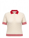 ONLY Carmakoma - Carsunny Ss Pointelle Polo Knt - Džemprid - 54