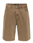 ONLY & SONS - Onscarl Ball. Brown 6602 Tai Dnm Shorts - L&uuml;hikesed teksap&uuml;ksid - XL