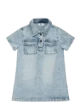En Fant - Dress Denim - L&uuml;hikeste varrukatega vabaajakleidid - 92