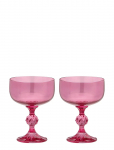 Anna + Nina - Rose Cocktail Glass Set Of 2 - Kokteiliklaasid - 25 ML