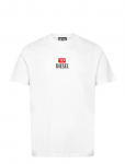 Diesel - T-Just -Small-New D Logo Maglietta - L&uuml;hikeste varrukatega - XL