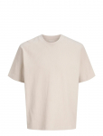 Jack & Jones - Jjeharrison Structure Tee Ss O-Neck Sn - L&uuml;hikeste varrukatega - XXL