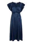 Vila - Viavelina S/S Midi Dress/Dc - P&otilde;lveni ja midi - 38