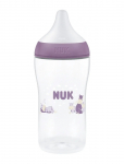 NUK - Perfect Match Bottle 260 Ml, Hippo - Lutipudelid - 260 ML