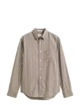 Gant - Reg Classic Poplin Stripe Shirt - Triibulised s&auml;rgid - L