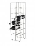 Blomus - Wine Bottle Storage - 66 X 19 X 22 Cm - Pilare - Stainless Steel - Riiulid - L 21CM