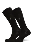 Polo Ralph Lauren - Ribbed Cotton-Blend Trouser Sock 2-Pack - Tavalised sokid - 43-46