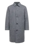 Mads N&oslash;rgaard - Bond Wool Curtis Coat - Villased mantlid - 48