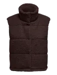 ONLY - Onlsandra Teddy Waistcoat Otw Noos - Polsterdatud vestid - S