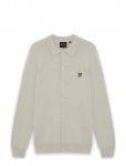 Lyle & Scott - Cotton Merino Knitted Shirt - Pikkade varrukatega kootud polos&auml;rgid - L