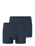 Schiesser - Shorts, 2-Pack, Dark Blue - Essentials - Bokserid - XXL