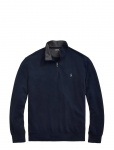 Polo Ralph Lauren - Luxury Jersey Quarter-Zip Pullover - Dressipluusid - XL