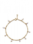Maanesten - Lula White Bracelet - K&auml;eketid - ONE SIZE