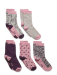 Minymo - Sock W. Pattern (5-Pack) - Sokid - 19\22