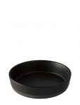 Aida - Raw Titanium Black - Suppe Tallerken 1 Stk D19,4 X H4,5 Cm - Serveerimiskausid - ONE SIZE