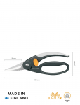 Fiskars - Ff Fiskesaks 22 Cm - K&auml;&auml;rid - ONE SIZE