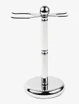 Parker - Parker Deluxe Chrome 2 Prong Shave Stand - Shaving Products - ONE SIZE