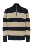 ONLY & SONS - Onsphil Reg 12 Struc Half Zip Knit Noos - Poolpika lukuga džemprid - M