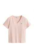 GANT - Reg Shield Ss V-Neck T-Shirt - L&uuml;hikeste varrukatega - L