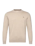 Gant - Classic Cotton C-Neck - &Uuml;mara kaelusega - XXL
