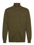 Gant - Cotton Knit Zip Cardigan - Lukuga džemprid - XXL
