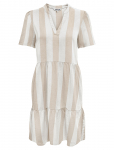 ONLY - Onltiri-Caro S/S V-Neck Lin Dress Cc Pnt - L&uuml;hikesed kleidid - M