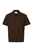 Selected - Slhrelaxsun Shirt Ss Resort - L&uuml;hikeste varrukatega - L