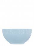 Aida - Confetti Aqua Sk&aring;l M/Relief Porcel&aelig;n 14 Cm. - Hommikus&ouml;&ouml;gikausid - &Oslash; 14 CM x 15.3