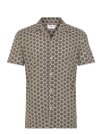 Lindbergh - Embroidery Cotton Shirt S/S - L&uuml;hikeste varrukatega - L