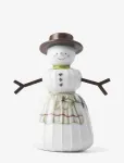 K&auml;hler - Hammersh&oslash;i Christmas Snowwoman H11 White W. Deco - J&otilde;ulutarvikud - 11 cm