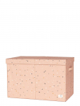 3 Sprouts - 3 Sprouts Folding Toy Chest, Terrazzo/Clay - Hoiukarbid - 39X 63X 38CM
