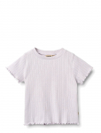 Wheat - Rib T-Shirt S/S Irene - L&uuml;hikeste varrukatega - 128