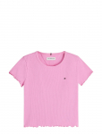 Tommy Hilfiger - Essential Rib Top Ss - L&uuml;hikeste varrukatega - 42